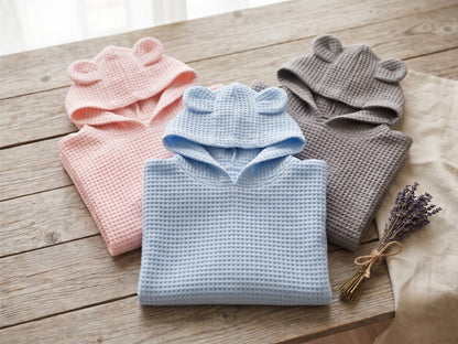 Waffle Cotton Bath & Beach Towel
