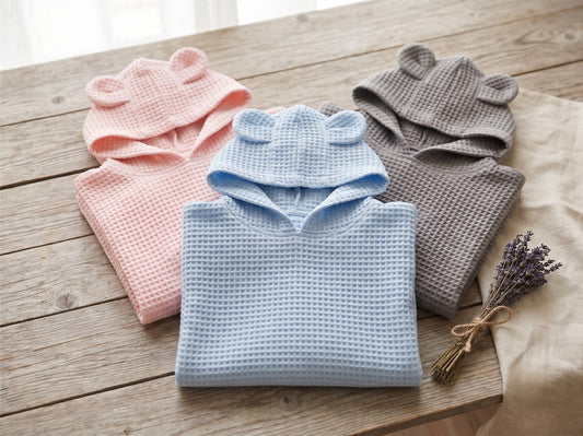 Waffle Cotton Bath & Beach Towel